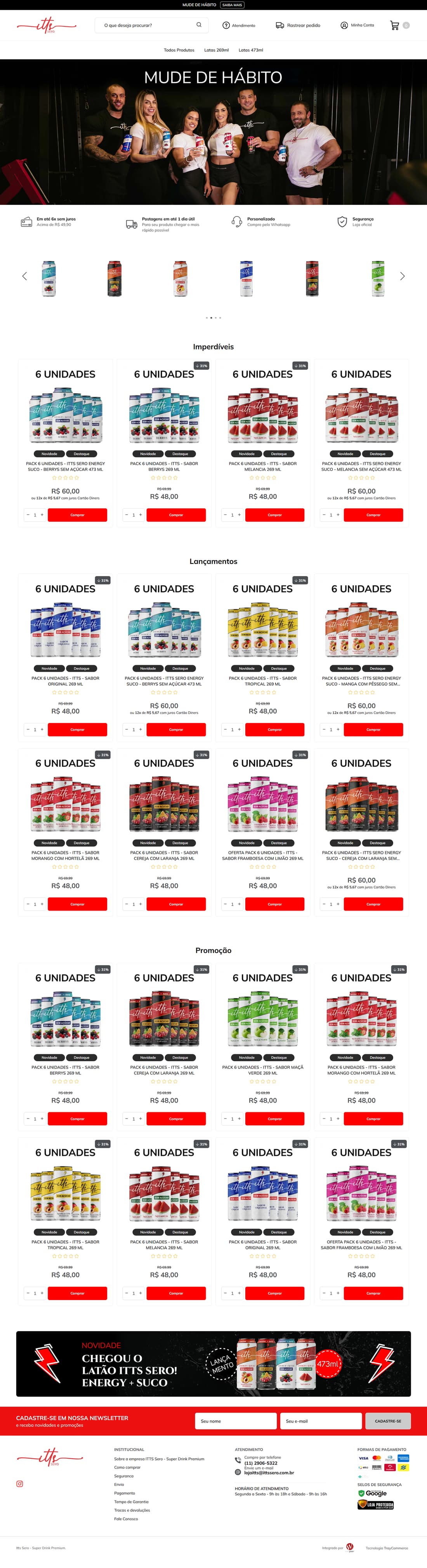 E-commerce Itts Sero Drink