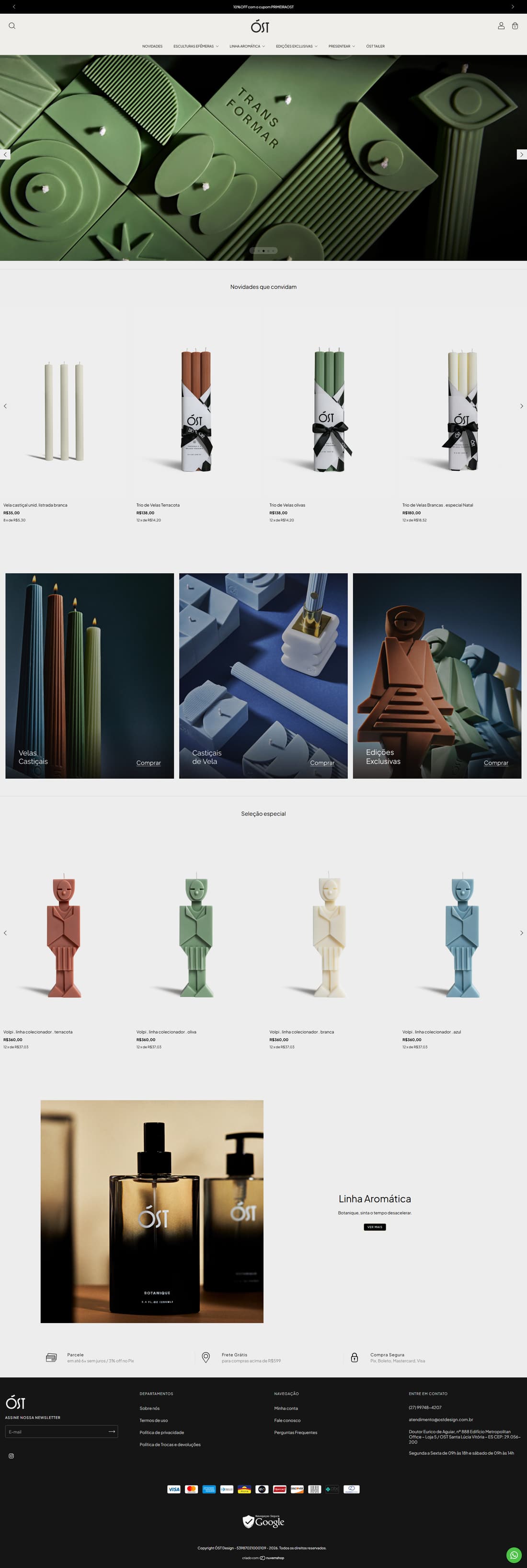 E-commerce ÓST Design